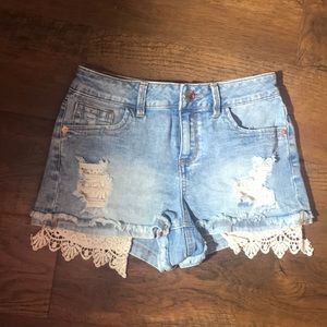 Lacey jean shorts